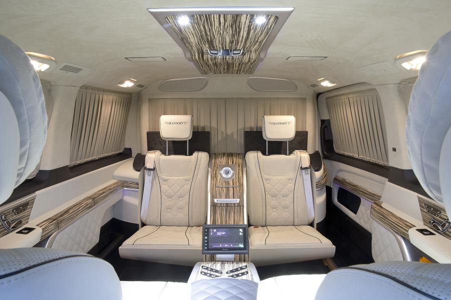 Интерьер Mercedes-Benz V-Class by Mansory 2017 года  (фото 3 из 4)